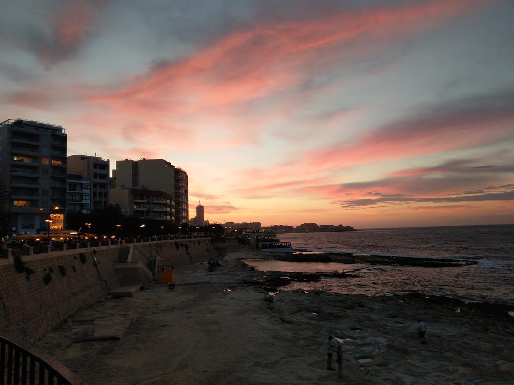 Malta by Sunset, boulevard Sliema