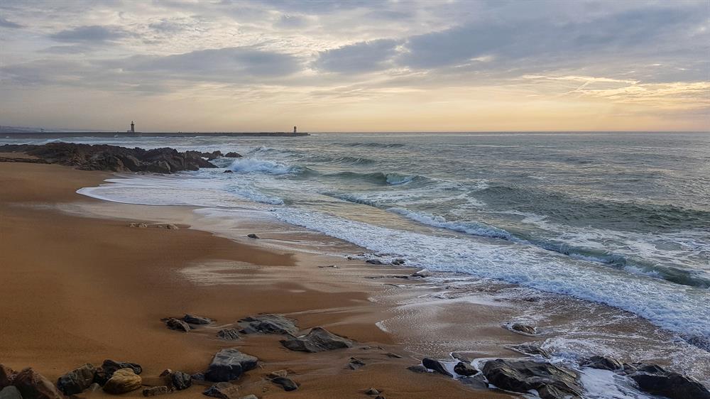 Vandaag in Foz, Porto (Portugal)
